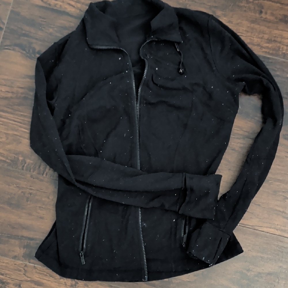 lululemon athletica Black Full-Zip Utility Jacket